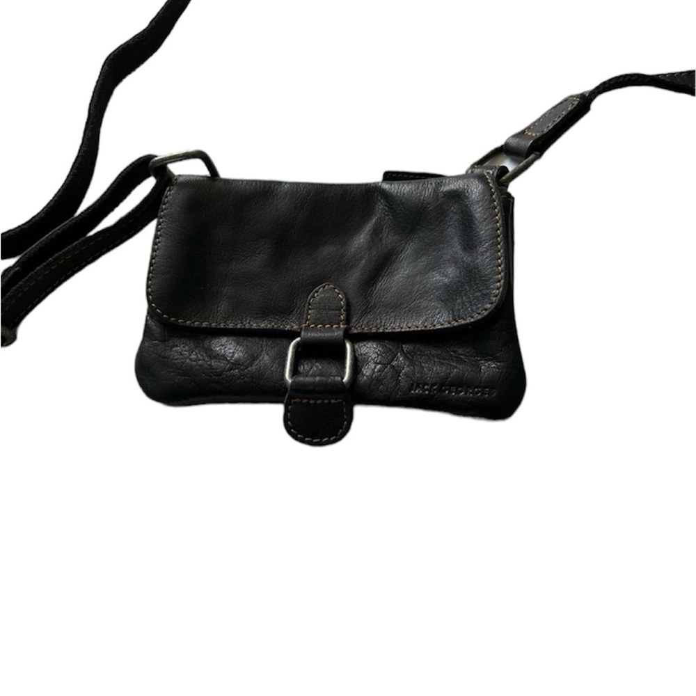 Jack Georges Voyager Leather crossbodypurse.